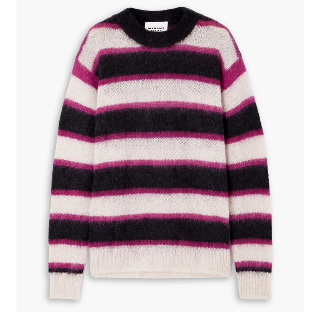 MARANT ÉTOILE | Dimitria striped knitted sweater | FR 36